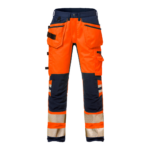 Fristads 127734 riipputaskuhousut oranssi