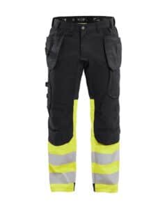 Blåkläder 1558 highvis stretch housut