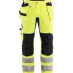 Blåkläder 1552 highvis riipputaskuhousut stretch