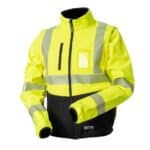 Priha 4138 highvis softshelltakki