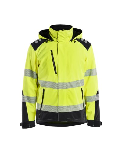 Blåkläder 4400 highvis softshelltakki