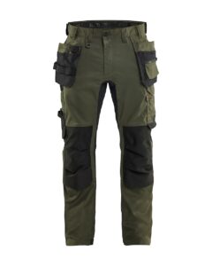 Blåkläder 1750 stretch riipputaskuhousut