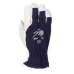 JM 2007 pukinnahkainen asentajankäsine, puuvilla selkämys