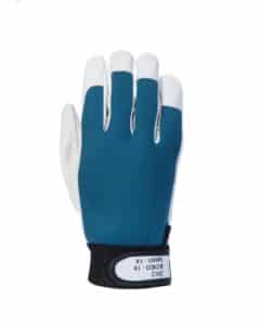 JM 2012 pukinnahkainen asentajankäsine, tarraranneke