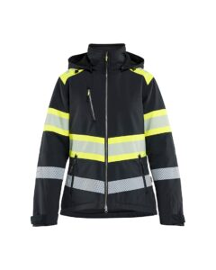 Blåkläder 4406 naisten kevyesti topattu highvis softshell-takki