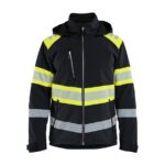 Blåkläder 4489 kevyesti topattu highvis softshell-takki
