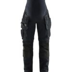 Blåkläder 7103 riipputaskulliset äitiyshousut zip-off