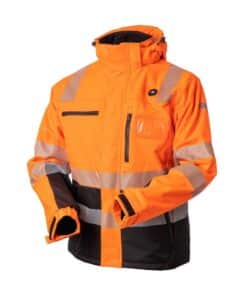 Priha 4341 highvis vedenpitävä talvitakki
