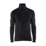 Blåkläder 4891 vetoketjullinen aluspaita WARM, 50% merinovilla