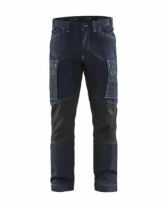 Blåkläder 1459 denim stretch housut