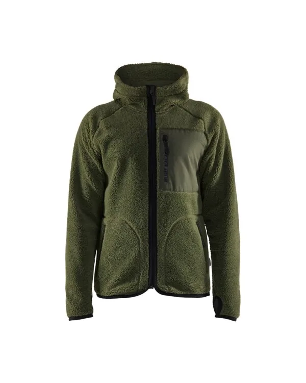 Blåkläder 4725 pile-takki hupulla