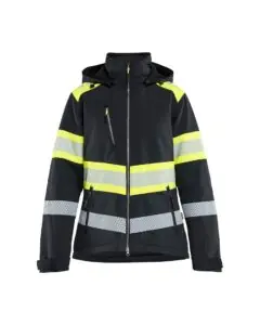 Blåkläder 4406 naisten kevyesti topattu highvis softshell-takki