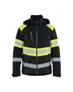 Blåkläder 4489 kevyesti topattu highvis softshell-takki